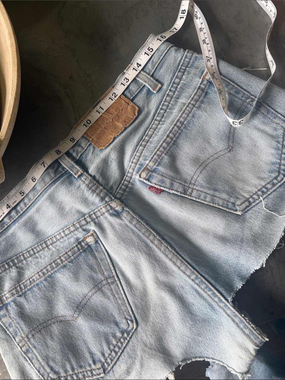Coveted vintage Levi denim Jean shorts.